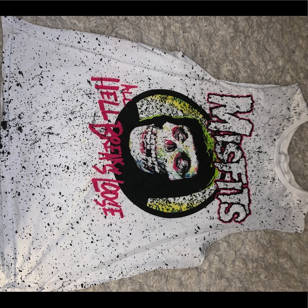 Misfits splatter tank vintage